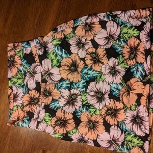 Floral victoria secret mini skirt